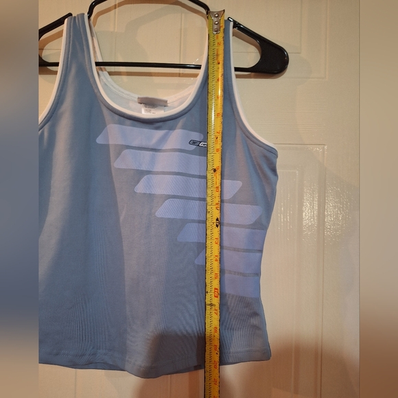 2x20$ 💝Reebok light bleu women crossfit tank top. Size Large. - Picture 9 of 10